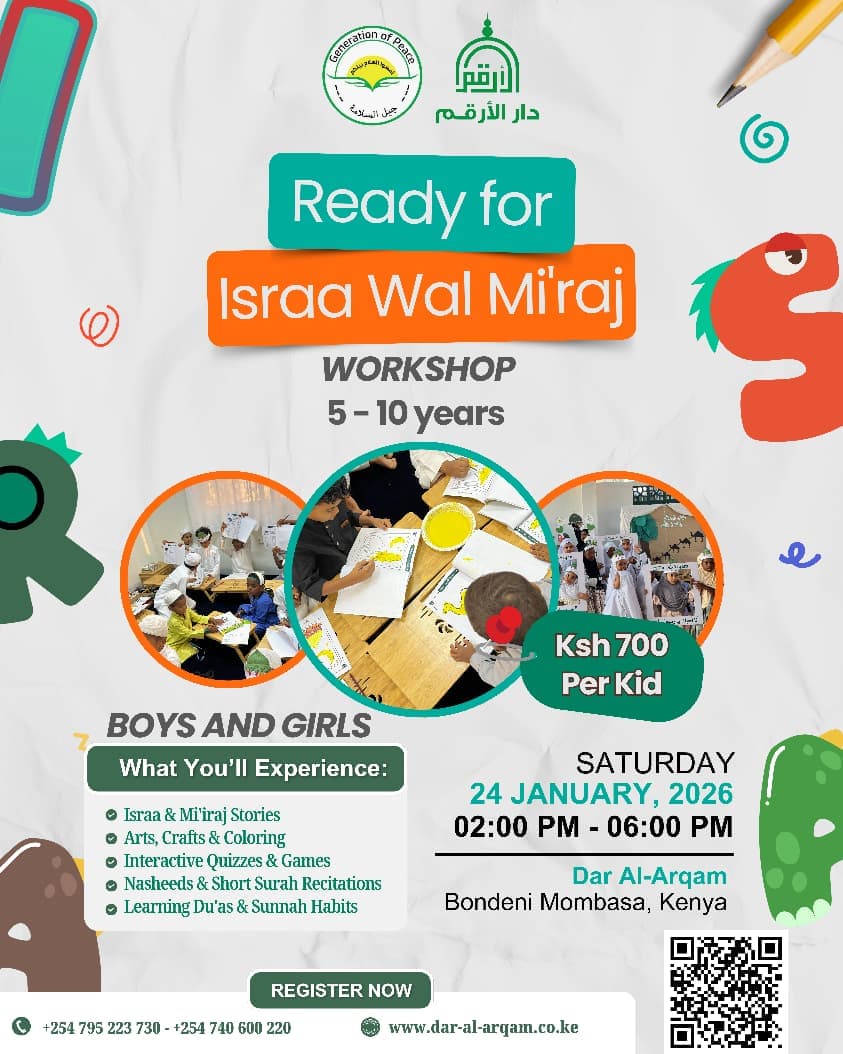 Isra Wal Mi'raj Workshop 