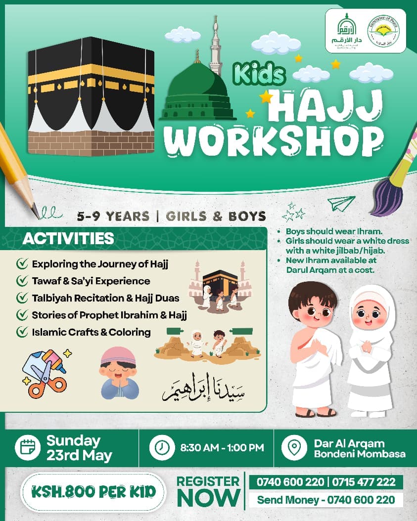 Kids Hajj Workshop 